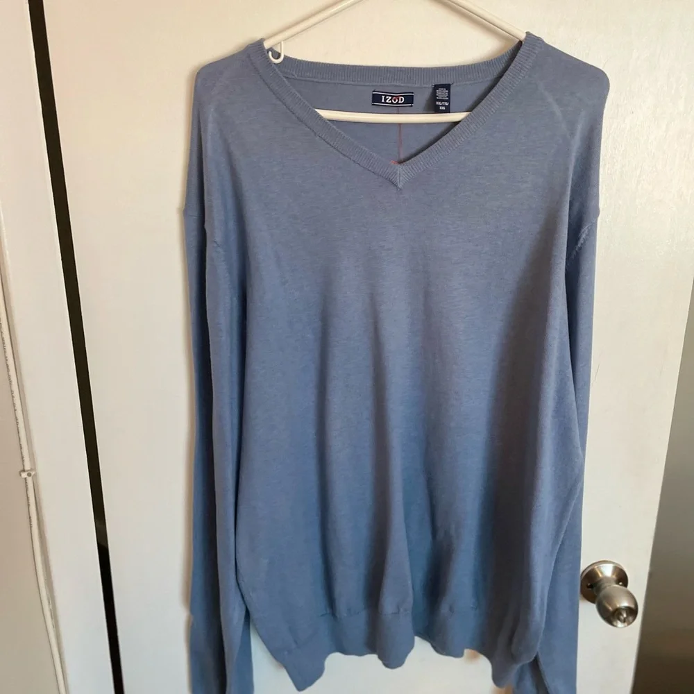 IZOD Long Sleeve V-Neck Sweater - Size XXL - Picture 4 of 12